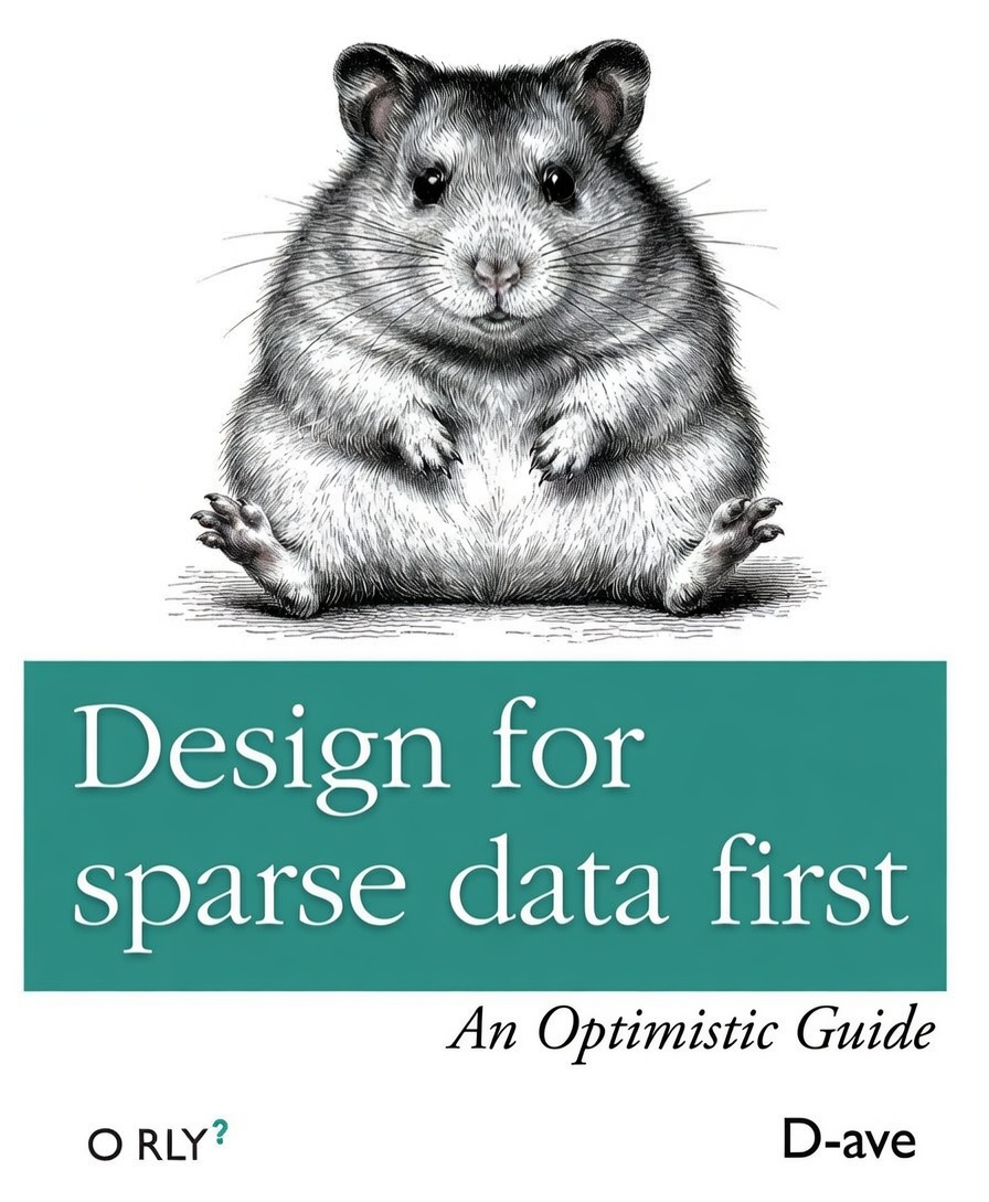 Design for Sparse Data